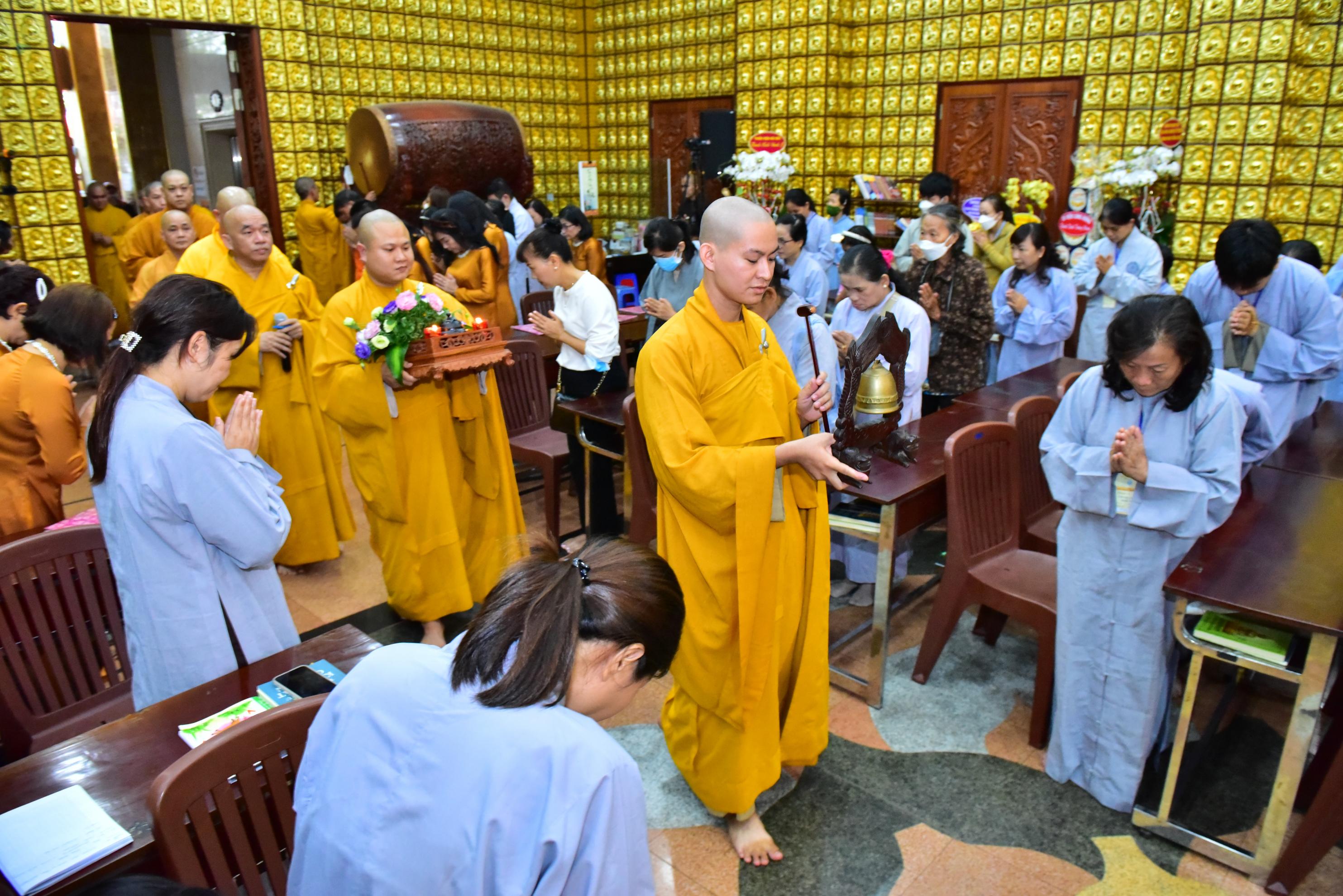 Chùa Giác Ngộ tổ chức Lễ bế mạc Khóa tu Xuất Gia Gieo Duyên lần thứ 9