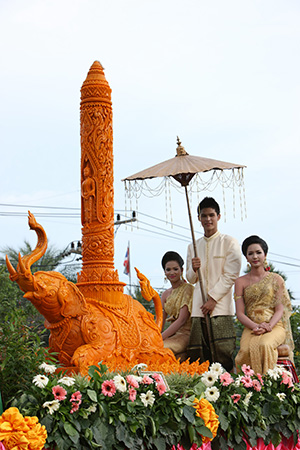 Thái Lan : Lễ hội truyền thống thắp nến Mùa Chay Phật giáo