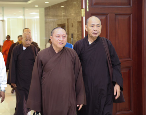 TP.HCM: UBND Thành Phố có buổi tiếp đón phái đoàn Ban TT HĐTS GHPGVN