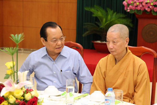TP.HCM: UBND Thành Phố có buổi tiếp đón phái đoàn Ban TT HĐTS GHPGVN