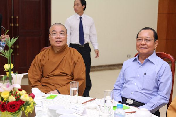 TP.HCM: UBND Thành Phố có buổi tiếp đón phái đoàn Ban TT HĐTS GHPGVN
