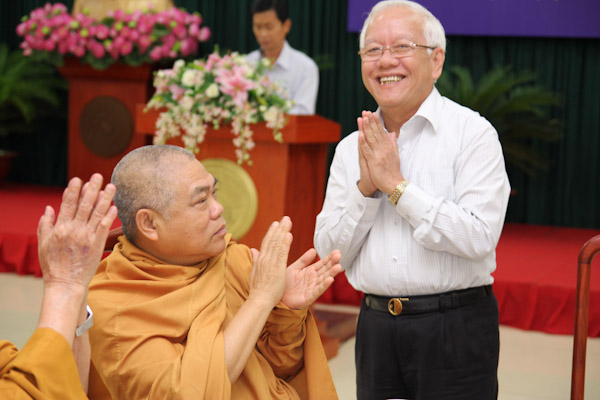 TP.HCM: UBND Thành Phố có buổi tiếp đón phái đoàn Ban TT HĐTS GHPGVN