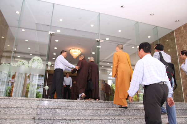 TP.HCM: UBND Thành Phố có buổi tiếp đón phái đoàn Ban TT HĐTS GHPGVN