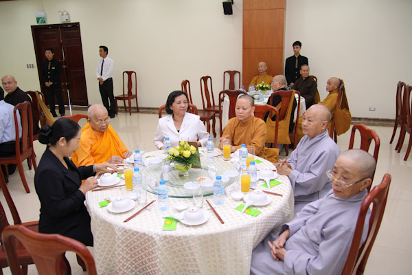 TP.HCM: UBND Thành Phố có buổi tiếp đón phái đoàn Ban TT HĐTS GHPGVN