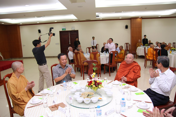 TP.HCM: UBND Thành Phố có buổi tiếp đón phái đoàn Ban TT HĐTS GHPGVN