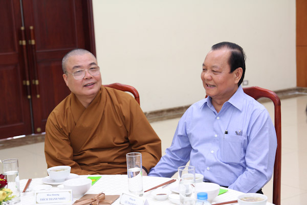 TP.HCM: UBND Thành Phố có buổi tiếp đón phái đoàn Ban TT HĐTS GHPGVN
