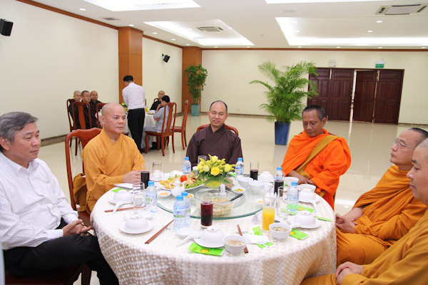 TP.HCM: UBND Thành Phố có buổi tiếp đón phái đoàn Ban TT HĐTS GHPGVN