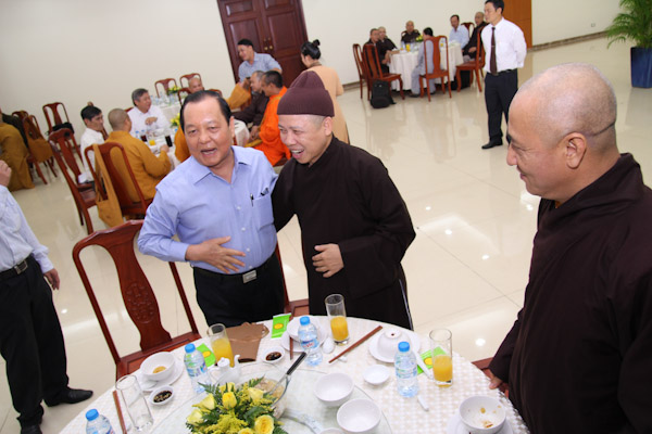 TP.HCM: UBND Thành Phố có buổi tiếp đón phái đoàn Ban TT HĐTS GHPGVN