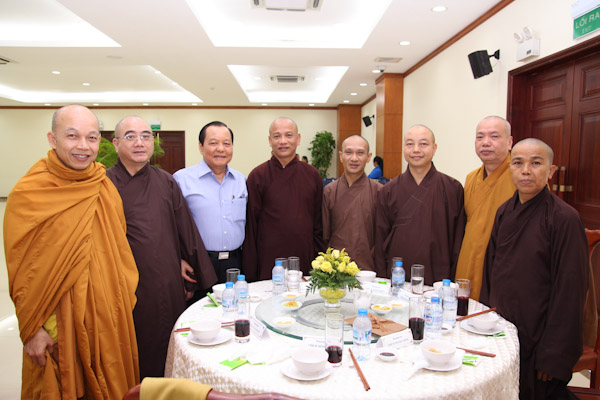TP.HCM: UBND Thành Phố có buổi tiếp đón phái đoàn Ban TT HĐTS GHPGVN