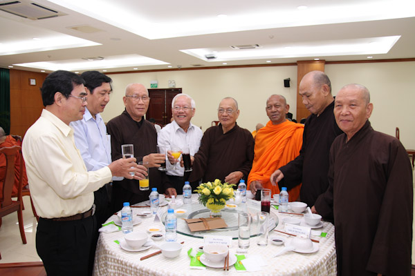 TP.HCM: UBND Thành Phố có buổi tiếp đón phái đoàn Ban TT HĐTS GHPGVN