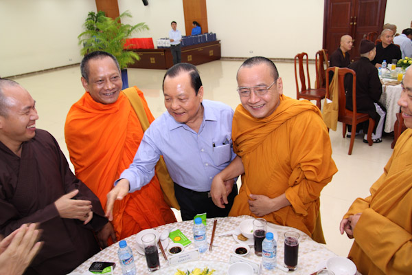 TP.HCM: UBND Thành Phố có buổi tiếp đón phái đoàn Ban TT HĐTS GHPGVN