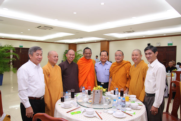 TP.HCM: UBND Thành Phố có buổi tiếp đón phái đoàn Ban TT HĐTS GHPGVN