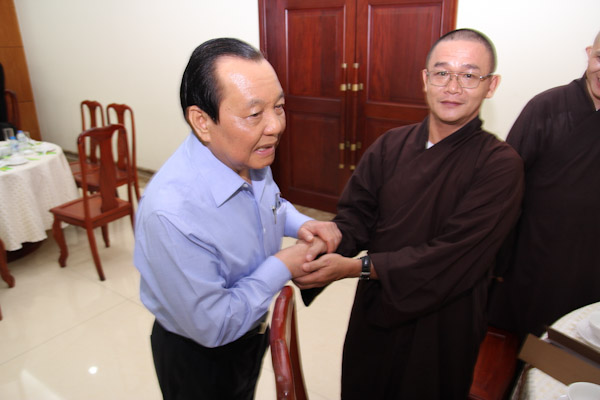 TP.HCM: UBND Thành Phố có buổi tiếp đón phái đoàn Ban TT HĐTS GHPGVN