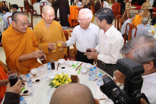 TP.HCM: UBND Thành Phố có buổi tiếp đón phái đoàn Ban TT HĐTS GHPGVN