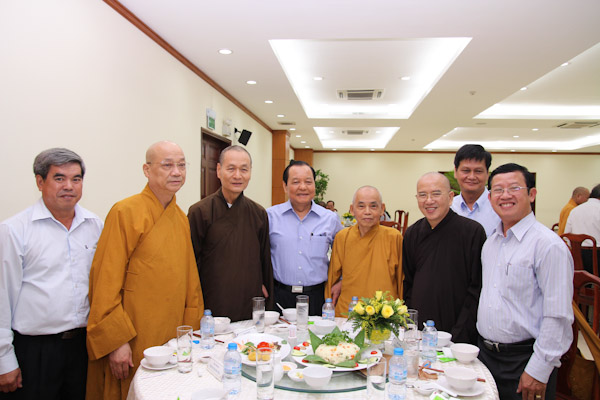 TP.HCM: UBND Thành Phố có buổi tiếp đón phái đoàn Ban TT HĐTS GHPGVN