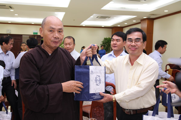 TP.HCM: UBND Thành Phố có buổi tiếp đón phái đoàn Ban TT HĐTS GHPGVN