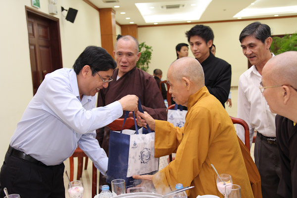 TP.HCM: UBND Thành Phố có buổi tiếp đón phái đoàn Ban TT HĐTS GHPGVN