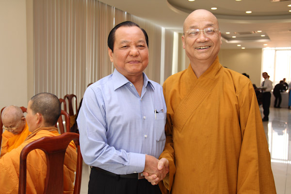 TP.HCM: UBND Thành Phố có buổi tiếp đón phái đoàn Ban TT HĐTS GHPGVN