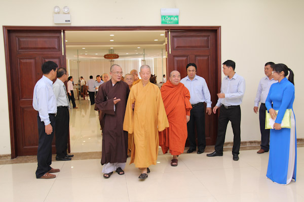 TP.HCM: UBND Thành Phố có buổi tiếp đón phái đoàn Ban TT HĐTS GHPGVN