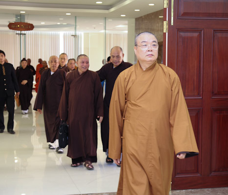 TP.HCM: UBND Thành Phố có buổi tiếp đón phái đoàn Ban TT HĐTS GHPGVN