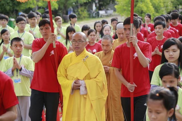 Đồng Tháp: Chùa Quê Hương khai mạc khóa tu mùa hè cho thanh thiếu niên Phật tử