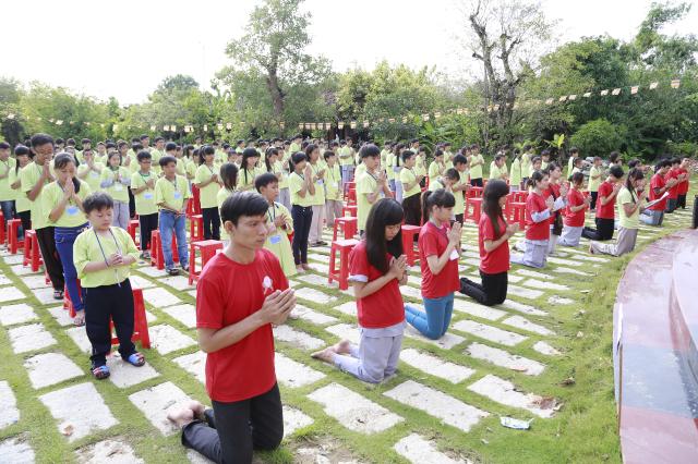 Đồng Tháp: Chùa Quê Hương khai mạc khóa tu mùa hè cho thanh thiếu niên Phật tử