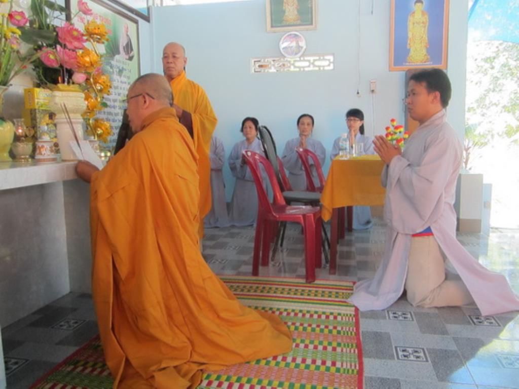 Chùa Minh Châu tổ chức khóa tu niệm Phật dành cho người khiếm thị