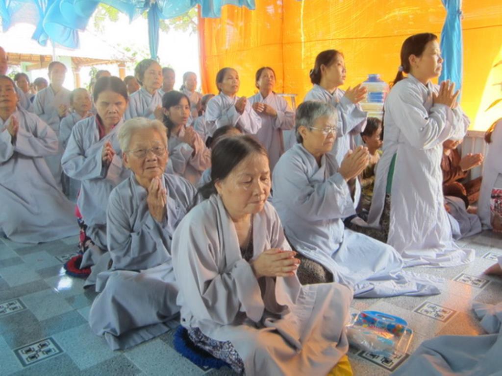 Chùa Minh Châu tổ chức khóa tu niệm Phật dành cho người khiếm thị