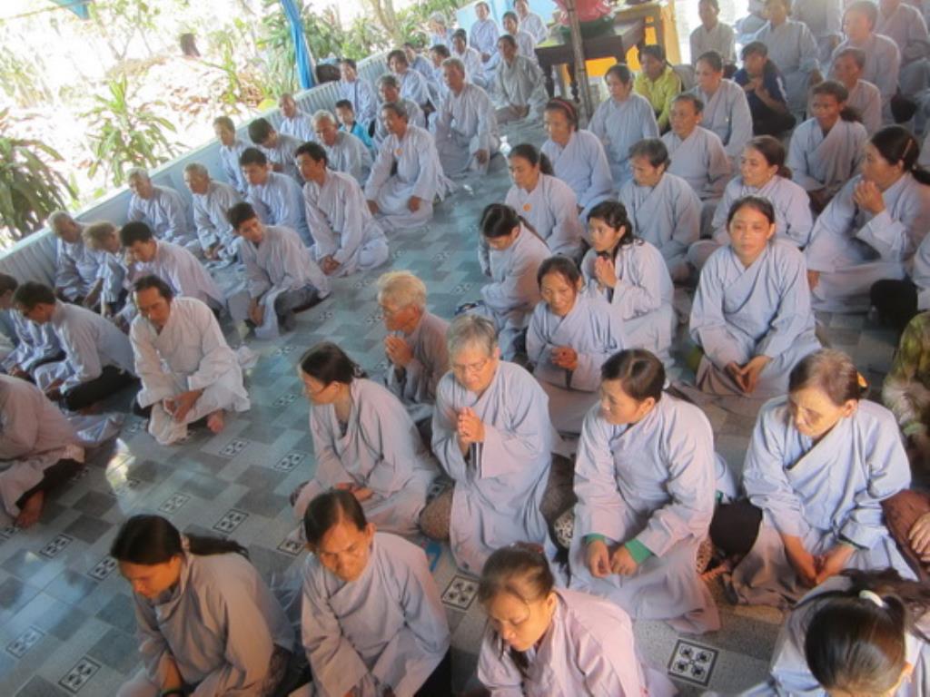 Chùa Minh Châu tổ chức khóa tu niệm Phật dành cho người khiếm thị