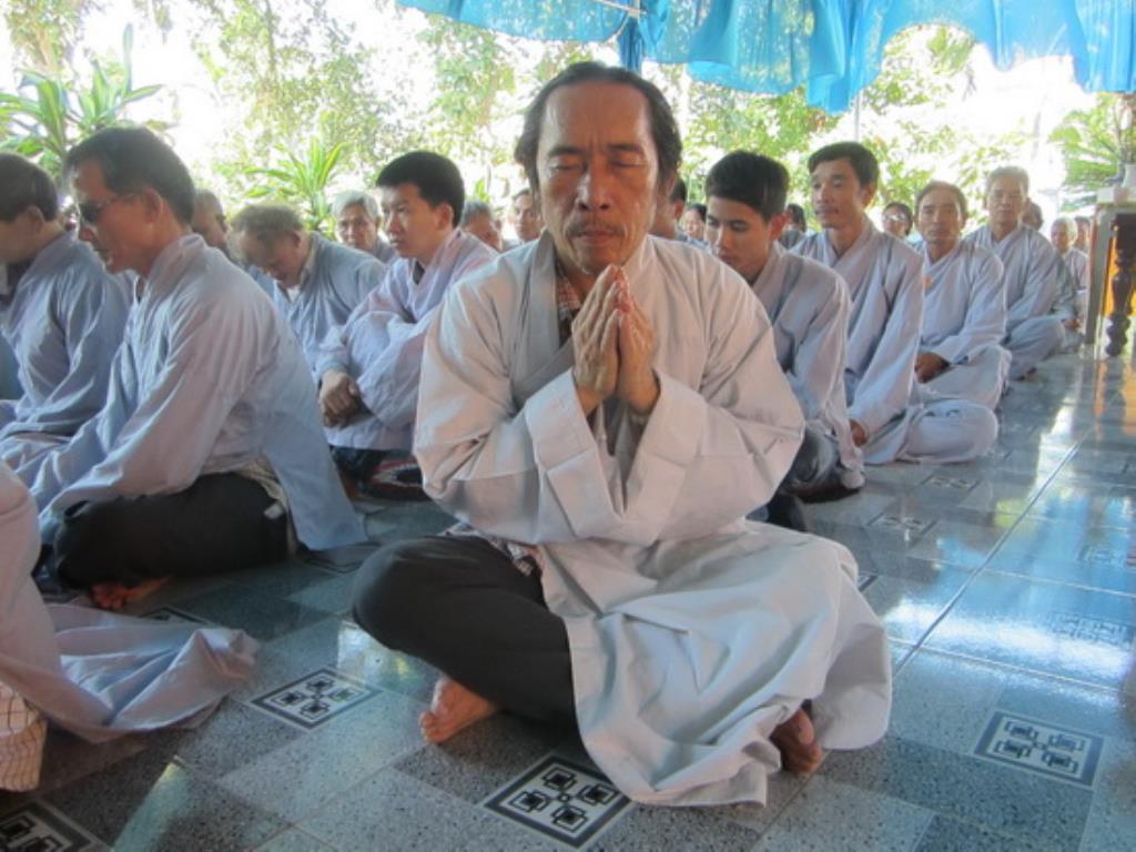 Chùa Minh Châu tổ chức khóa tu niệm Phật dành cho người khiếm thị