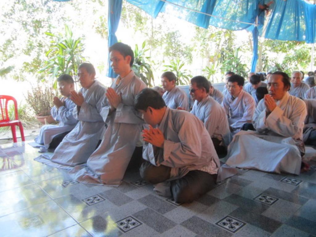 Chùa Minh Châu tổ chức khóa tu niệm Phật dành cho người khiếm thị