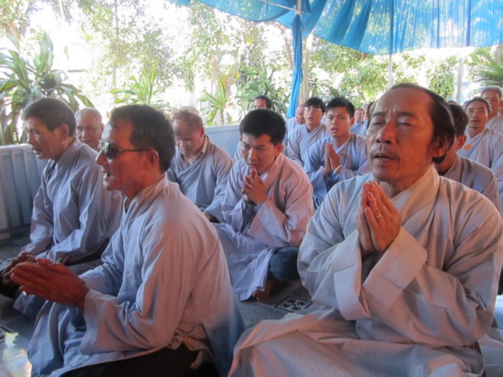 Chùa Minh Châu tổ chức khóa tu niệm Phật dành cho người khiếm thị