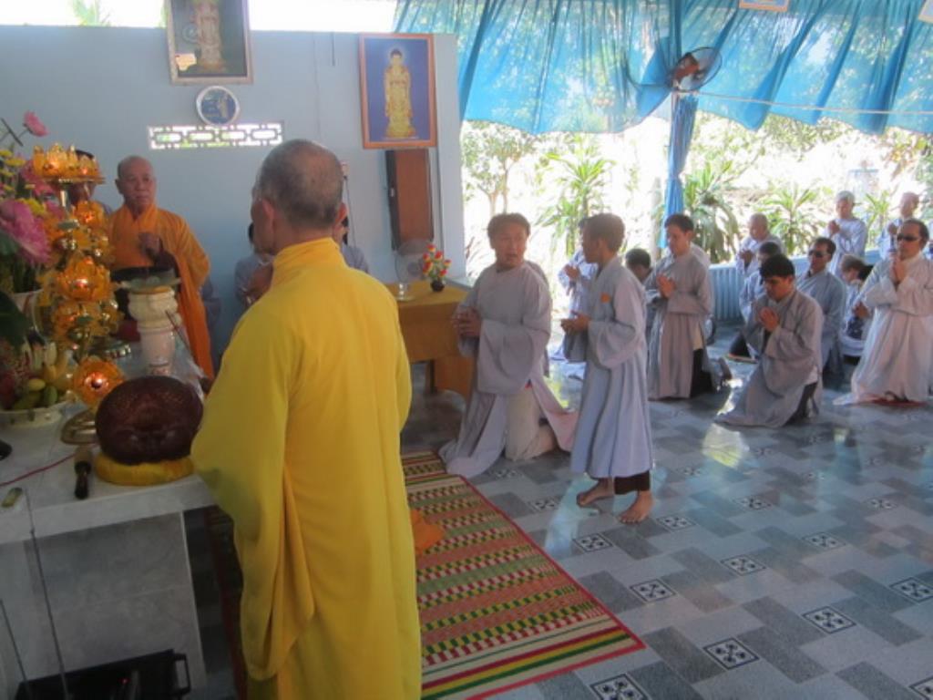 Chùa Minh Châu tổ chức khóa tu niệm Phật dành cho người khiếm thị