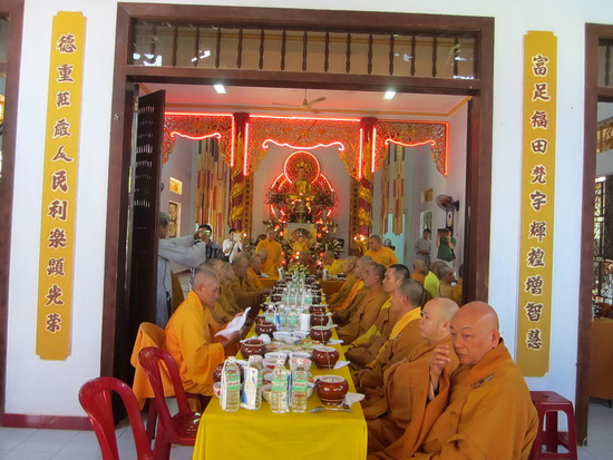 Chùa Phú Đức tổ chức trai đàn cầu siêu bạt độ