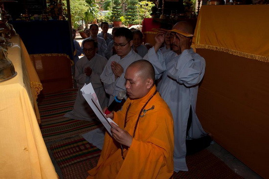 Chùa Phú Đức tổ chức trai đàn cầu siêu bạt độ