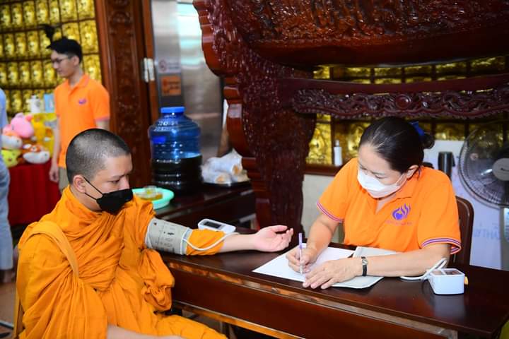 Hiến máu nhân đạo tại chùa Giác Ngộ - góp giọt máu hồng cho xã hội