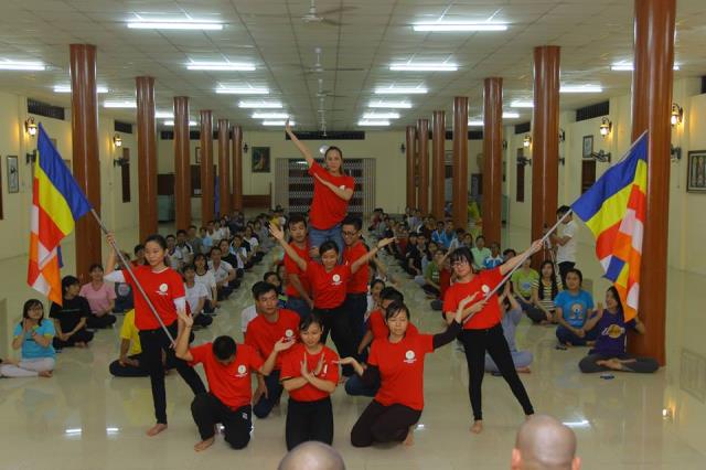 Cần Thơ: Tổ chức lễ ra quân tình nguyện viên Hội trại tuổi trẻ Phật giáo