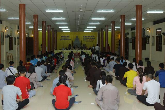 Cần Thơ: Tổ chức lễ ra quân tình nguyện viên Hội trại tuổi trẻ Phật giáo
