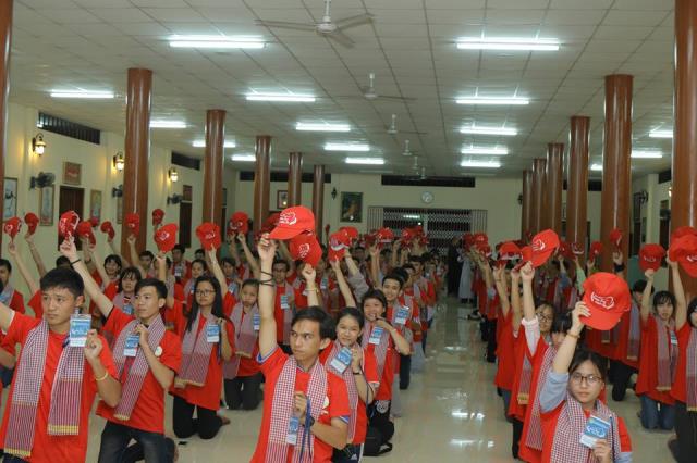 Cần Thơ: Tổ chức lễ ra quân tình nguyện viên Hội trại tuổi trẻ Phật giáo
