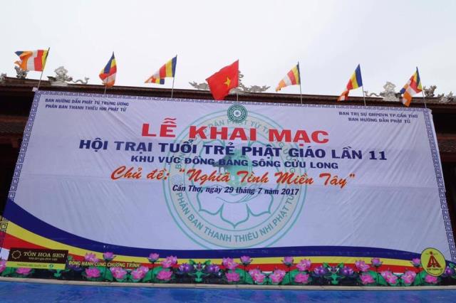 Cần Thơ: Tất cả đã sẵn sàng cho Hội trại tuổi trẻ Phật giáo 11