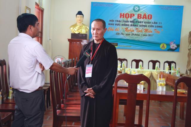 Cần Thơ: Họp báo tổ chức Hội trại tuổi trẻ Phật giáo