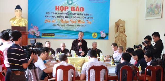 Cần Thơ: Họp báo tổ chức Hội trại tuổi trẻ Phật giáo