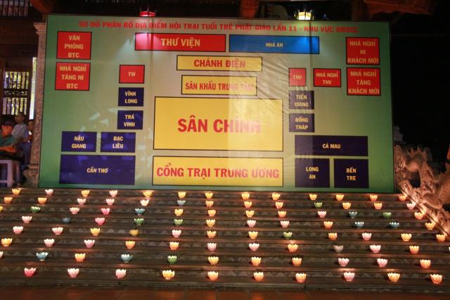TP. Cần Thơ: Thiêng liêng đêm đốt nến tri ân Hội trại tuổi trẻ 11