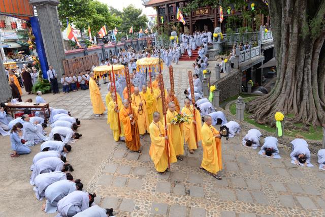 Đăk Lăk: Môn đồ pháp quyến tác lễ Tưởng niệm ân sư