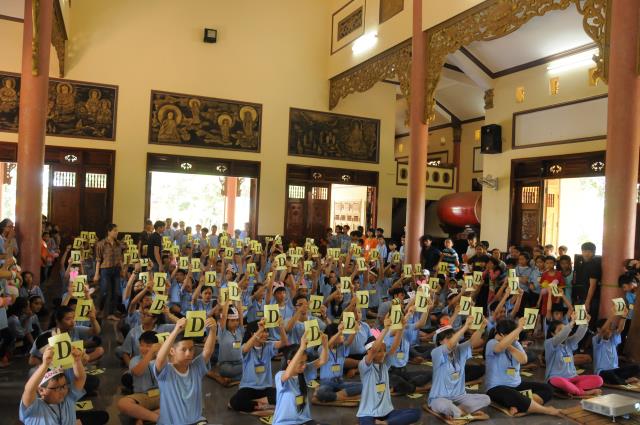 Đắc Lắc: Rèn luyện trí tuệ, tạo tính tự lập tại khóa tu Thiện Tài Đồng Tử