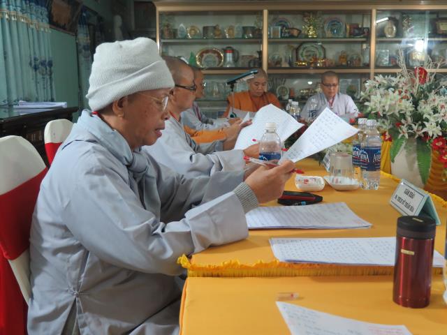 Nghiêm túc giờ thi viết Tự luận Đại giới đàn Đồng Huy