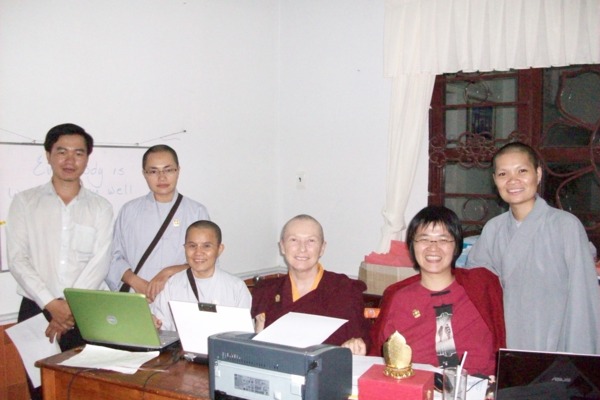 Chùm ảnh: Sẵn sàng cho giờ khai mạc Hội nghị SakyaDhita