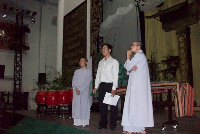 Chùm ảnh: Sẵn sàng cho giờ khai mạc Hội nghị SakyaDhita