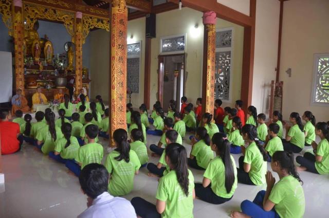 Quảng Trị: Những pháp thoại tại khóa tu Báo hiếu chùa Xuân Thành