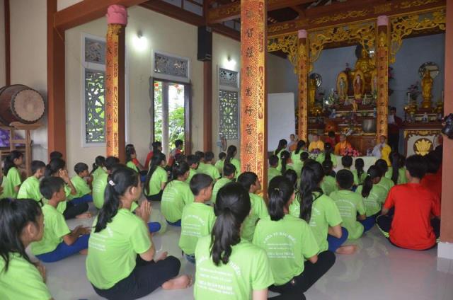 Quảng Trị: Những pháp thoại tại khóa tu Báo hiếu chùa Xuân Thành
